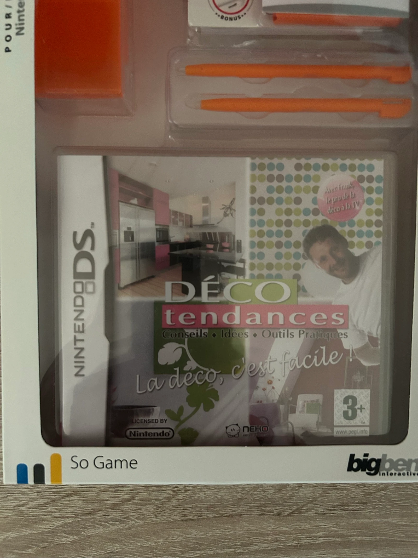 Pack Bigben So Game Nintendo DS / DS Lite nieuw in blisterverpakking + Déco Tendances spel – photo 3